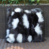 CX - D - 96B New Products Silver Fox Fur Red Fox Fur Sofa Cushion Cover - Julia M LifeStyles