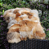 CX-D-96B New Products Silver Fox Fur Red Fox Fur Sofa Cushion Cover - Julia M LifeStyles