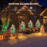 Cypress Tree Led Outdoor Waterproof Solar Powered Lights - Julia M LifeStyles