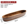 CZSAE Wooden Boat - shaped Fruit & Nut Bowl 🌳 - Julia M LifeStyles