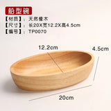 CZSAE Wooden Boat - shaped Fruit & Nut Bowl 🌳 - Julia M LifeStyles