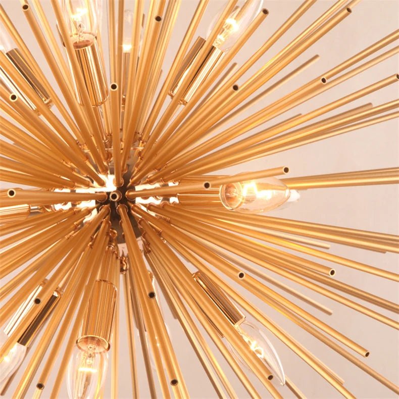 Dandelion Sputnik Chandelier - Modern Iron Art Lighting - Julia M LifeStyles