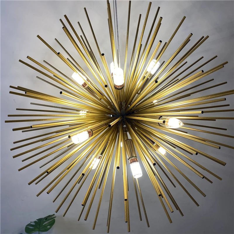 Dandelion Sputnik Chandelier - Modern Iron Art Lighting - Julia M LifeStyles