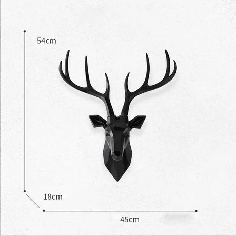 Deer Head Wall Sculpture - Julia M LifeStyles