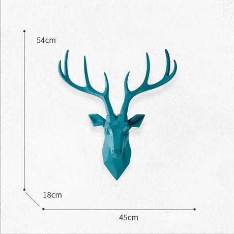 Deer Head Wall Sculpture - Julia M LifeStyles