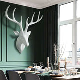 Deer Head Wall Sculpture Art Julia M Home & Kitchen   