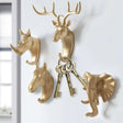 Deer Key Hanger - Add a touch of nature to your home decor - Stay organized effortlessly. key hanger hooks Julia M Home & Kitchen   