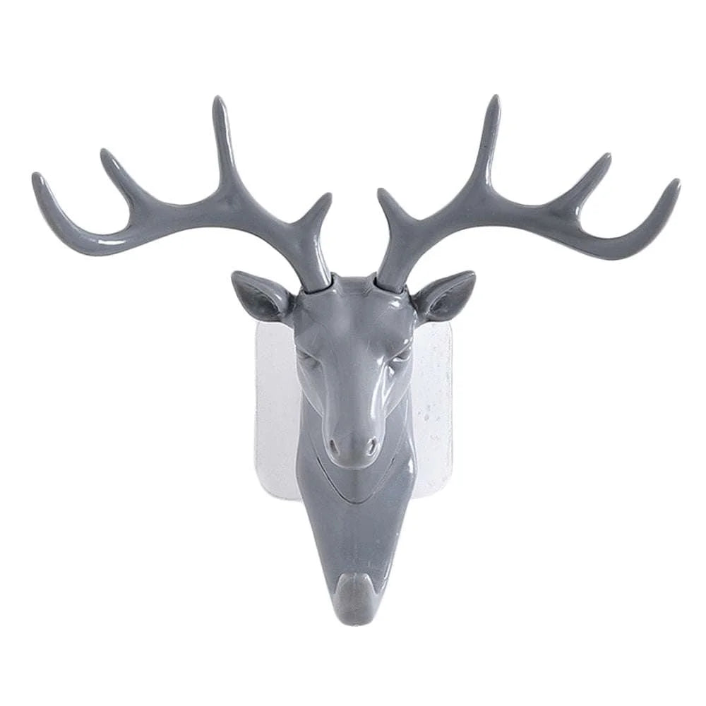 Deer Key Hanger - Add a touch of nature to your home decor - Stay organized effortlessly. key hanger hooks Julia M Home & Kitchen   