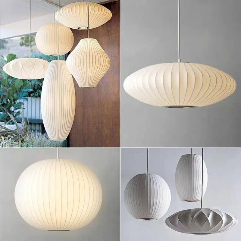 Denmark Designer Silk Pendant Lamp Living Room Hotel Hall Restaurant Hanglamp Home Decoration LED Lighting Factory Direct Sales - Julia M LifeStyles