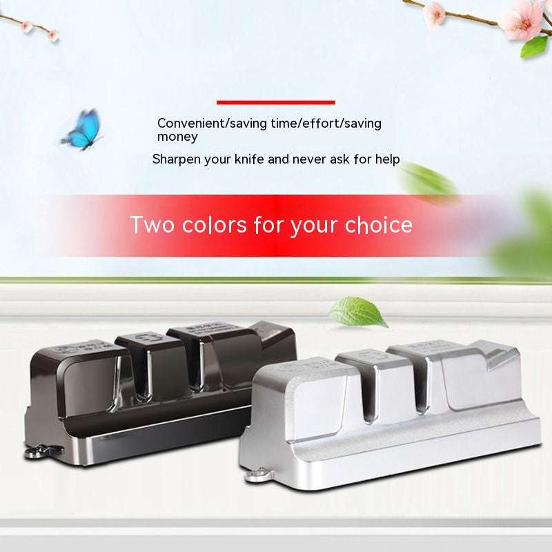 Diamond Kitchen Knife Sharpening Stone 🌟 Free Peeling Cooking Brush 🎁 - Julia M LifeStyles