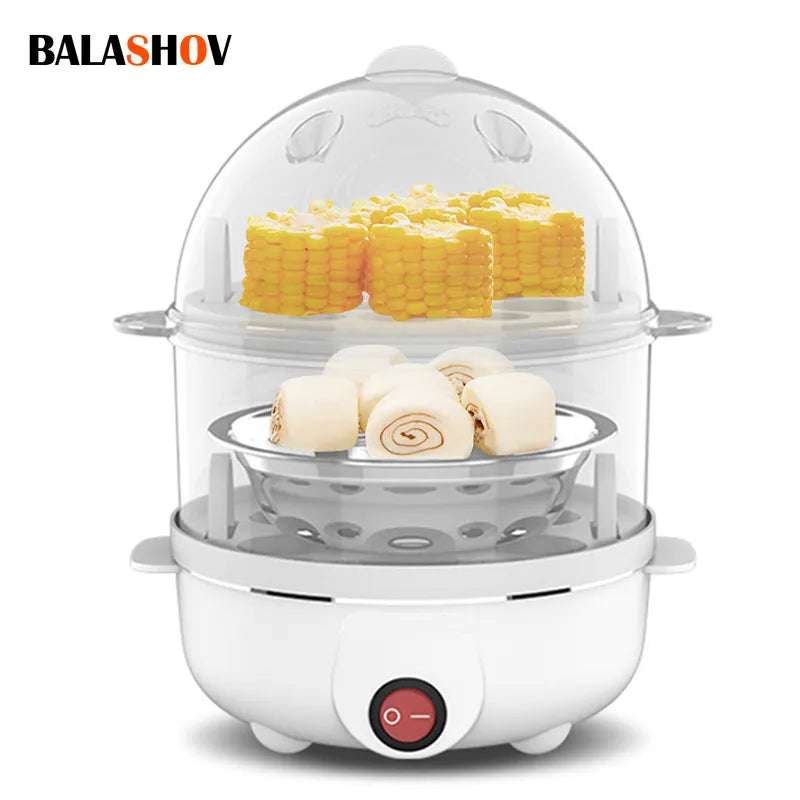 Double Layer Electric Egg Cooker - Julia M LifeStyles