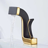 Eco-Friendly Gold and White Single Handle Faucet - Julia M LifeStyles