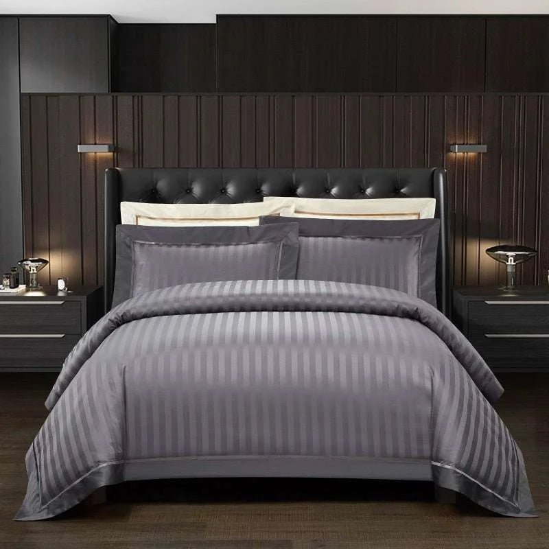 Egyptian Cotton Duvet Cover Set - Sleep Like Royalty - Julia M LifeStyles