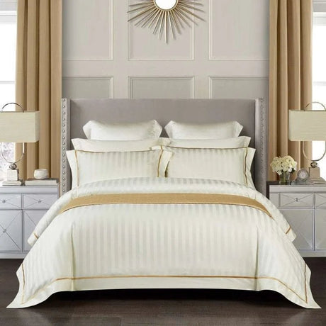 Egyptian Cotton Duvet Cover Set - Sleep Like Royalty - Julia M LifeStyles