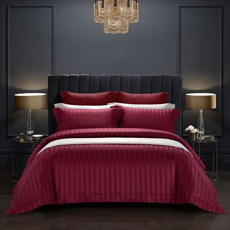 Egyptian Cotton Duvet Cover Set - Sleep Like Royalty - Julia M LifeStyles