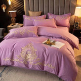 Egyptian Cotton Embroidered Bedding Set - Julia M LifeStyles