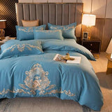 Egyptian Cotton Embroidered Bedding Set - Julia M LifeStyles