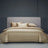 Egyptian Elegance: Luxury Grey Lace Bedding Set egyptian cotton bedding set Julia M Home & Kitchen A Queen size 4pcs 