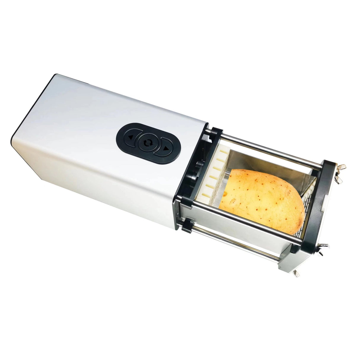 Electric French Fry Cutter with Stainless Steel Blades - Time - Saving and Safe - Julia M LifeStyles