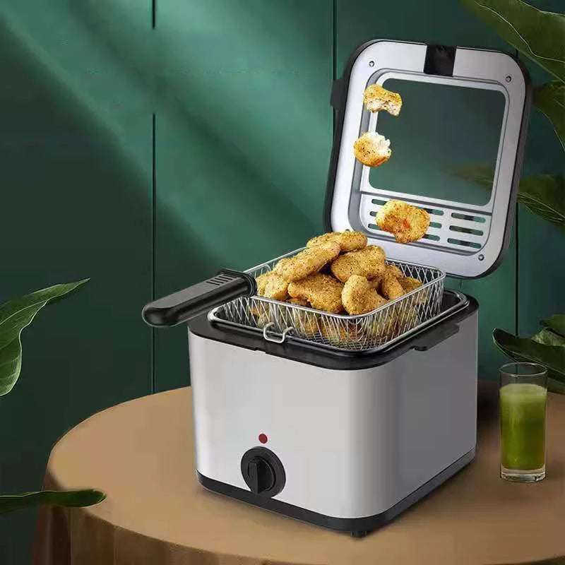 Electric Fryer - Family Size Self-Heating 2.5L Capacity Fryer - Julia M LifeStyles