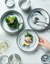 Elegant Ceramic Tableware Set for Stylish Home Gatherings - Julia M LifeStyles