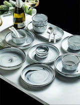 Elegant Ceramic Tableware Set for Stylish Home Gatherings - Julia M LifeStyles