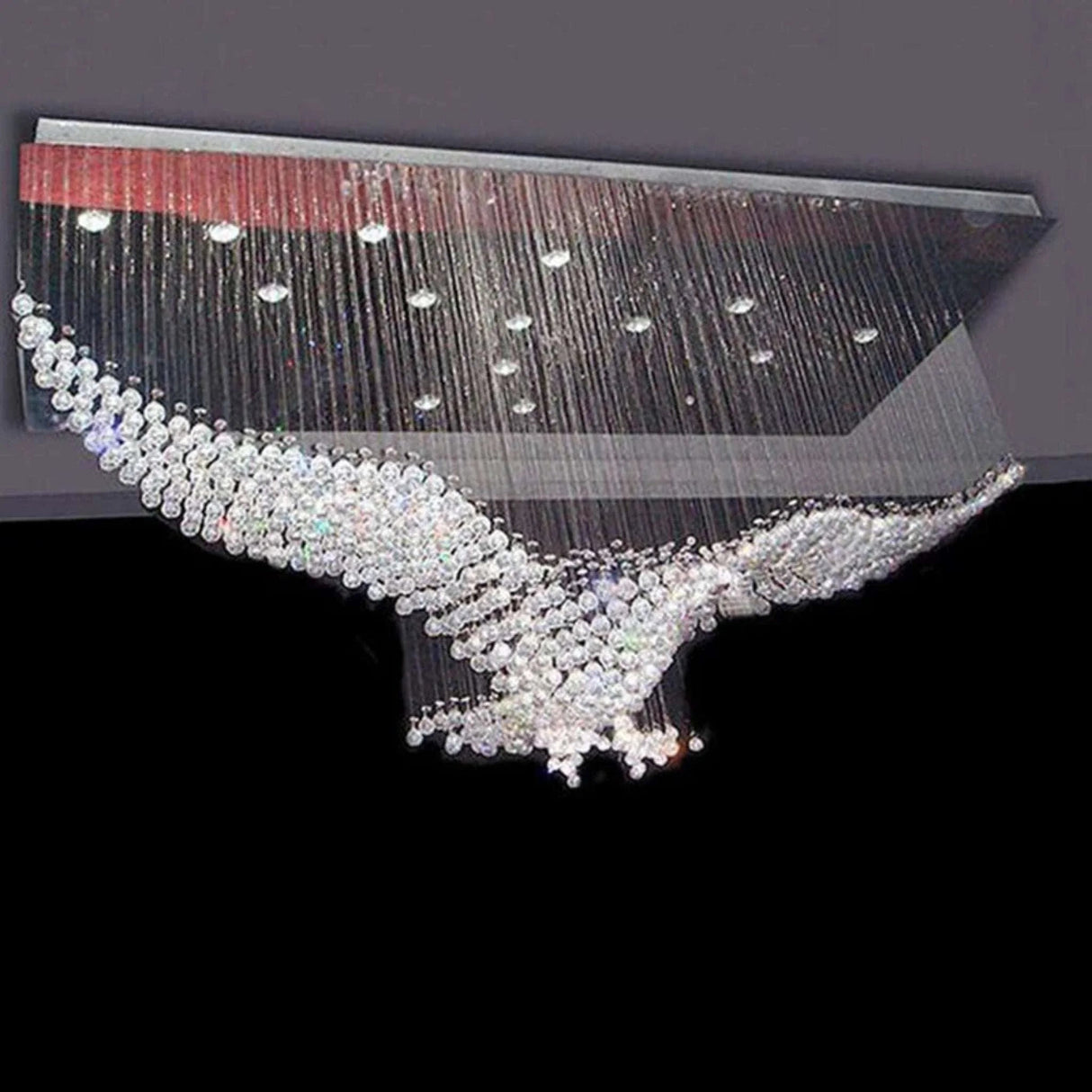 Elegant Crystal Glow Chandelier - Julia M LifeStyles