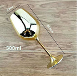 Elegant Electroplated Gold Crystal Champagne Glass - Julia M LifeStyles