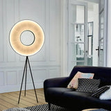 Elegant Nordic Fabric Art LED Floor Lamp - Julia M LifeStyles