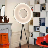 Elegant Nordic Fabric Art LED Floor Lamp - Julia M LifeStyles