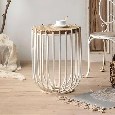 Elegant Round Metal Coffee Table - Julia M LifeStyles