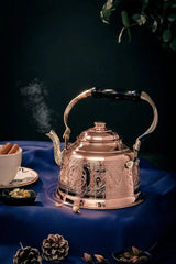 Engraved Handmade Stovetop Teapot - 1.6 Quarts by Julia M Home & Kitchen - Julia M LifeStyles