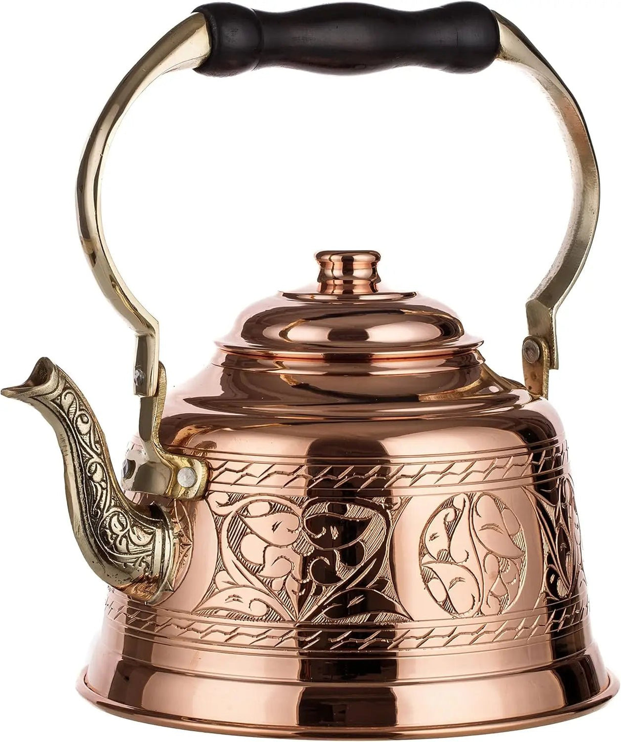 Engraved Handmade Stovetop Teapot - 1.6 Quarts by Julia M Home & Kitchen - Julia M LifeStyles