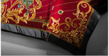 European Embroidery Palace Style Silk Cotton Bedspread Set for 1.8M Bed - Julia M LifeStyles