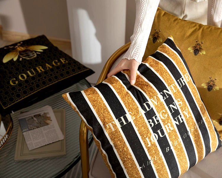 European Retro Luxury Geometric Pillow Cover - Julia M LifeStyles