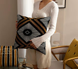 European Retro Luxury Geometric Pillow Cover - Julia M LifeStyles