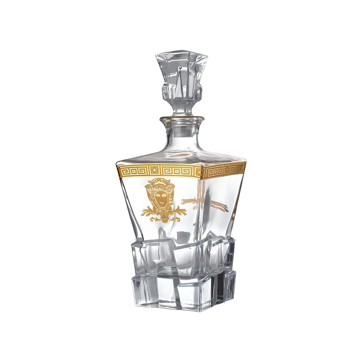 Luxury Golden Edge Crystal Whiskey Glass Set - Julia M LifeStyles