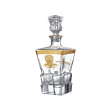 European - Style Luxury Golden Edge Crystal Whiskey Glass Set - Julia M LifeStyles