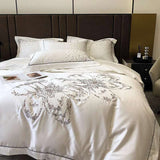 Exquisite Floral Elegance 1000TC Egyptian Cotton Bedding Set - Julia M LifeStyles