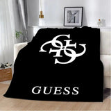 Fashion Letter G-Guesses Printed Blanket Picnic Blankets Warm Blanket Soft and Comfortable Blanket Home Travel Birthday Gift - Julia M LifeStyles