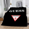 Fashion Letter G-Guesses Printed Blanket Picnic Blankets Warm Blanket Soft and Comfortable Blanket Home Travel Birthday Gift - Julia M LifeStyles