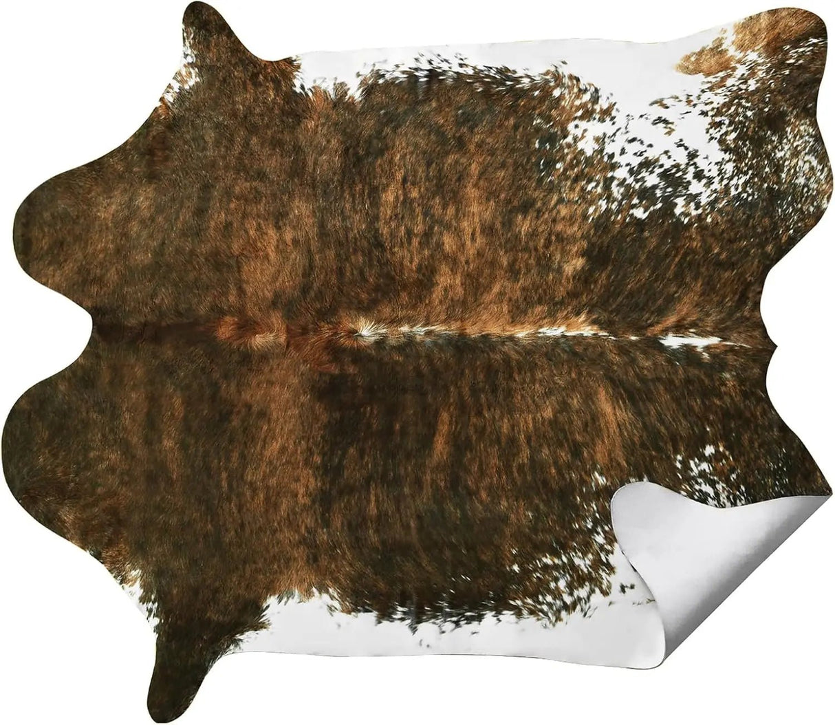 Sturdy Faux Fur Cow Print Rug for Bedroom and Living Room Decor - Julia M LifeStyles