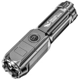 Flashlight - Strong Light Rechargeable Zoom Giant Bright Xenon Special Forces Portable Led Luminous) - Julia M LifeStyles