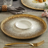 Flat Tray Fancy Steak Meal Dish For Home Creative and Slightly Luxury Western Tableware Ceramic Plate - Julia M LifeStyles