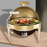 Flip-Top Stainless Steel Food Warmer - Julia M LifeStyles