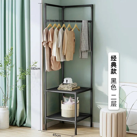 Floor bedroom clothes rack - Julia M LifeStyles