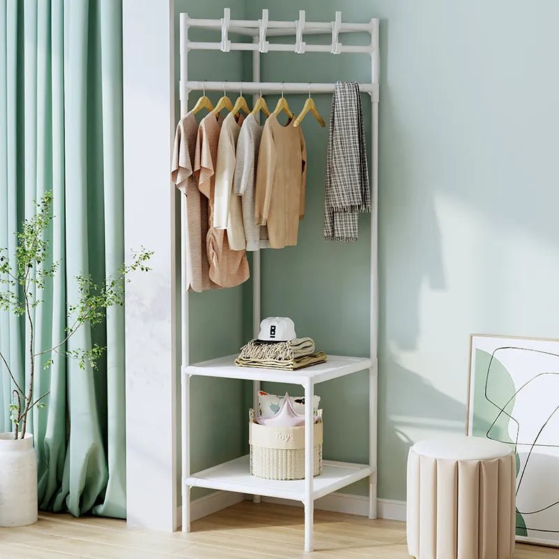 Floor bedroom clothes rack - Julia M LifeStyles