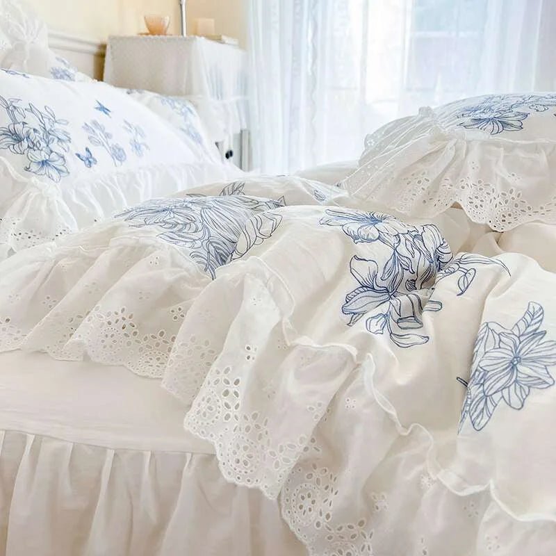 Floral Dream - 100% Washed Cotton Bedding - Julia M LifeStyles