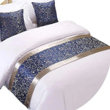 Floral Jacquard Bed Runner - Elegant and Luxurious. - Julia M LifeStyles