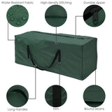 Garden Furniture Cushion Storage Bag Waterproof Anti-UV Rectangle Outdoor Furniture Protective Cover Christmas Tree Storage Bag - Julia M LifeStyles